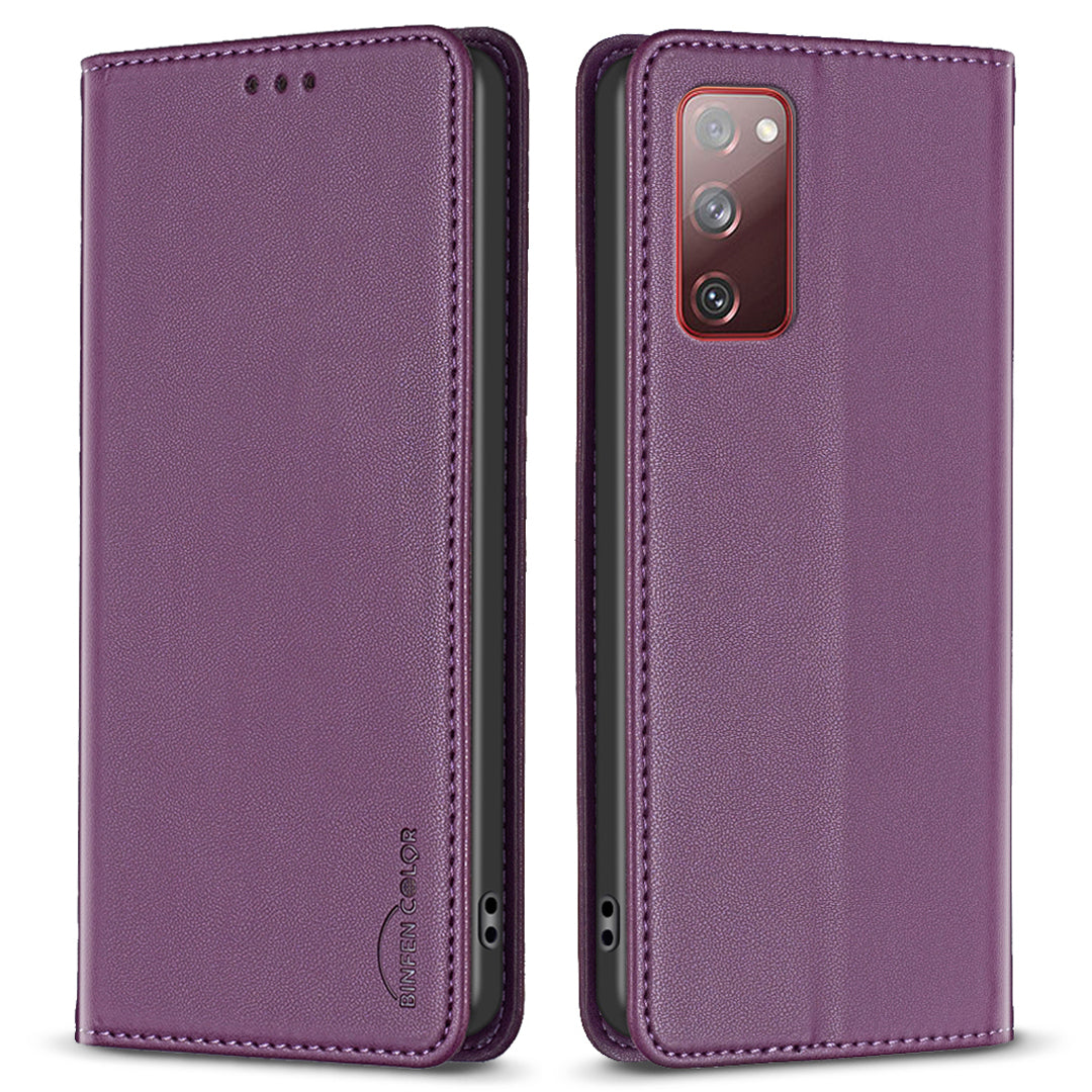 BINFEN COLOR BF18 for Samsung Galaxy S20 FE / S20 FE 5G / S20 FE 2022 / S20 Lite Phone Case Stand Card Holder Leather Cover BINFEN COLOR BF18 for Samsung Galaxy S20 FE / S20 FE 5G / S20 FE 2022 / S20 Lite Phone Case Stand Card Holder Leather Cover
